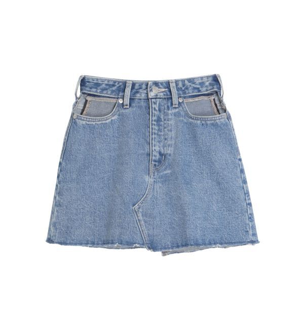 EVRIS「ウエストオープンデニムミニスカート」|スカート|