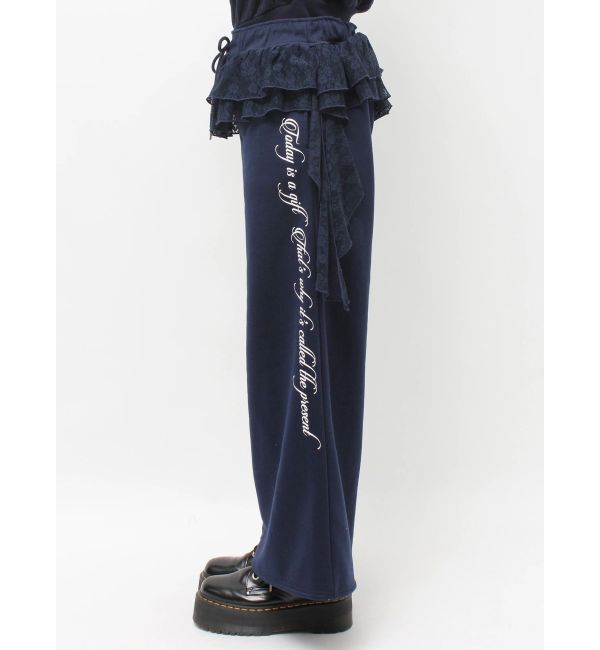 jouetie「レースドッキングスウェットパンツ【セットアップ対応】」|その他|