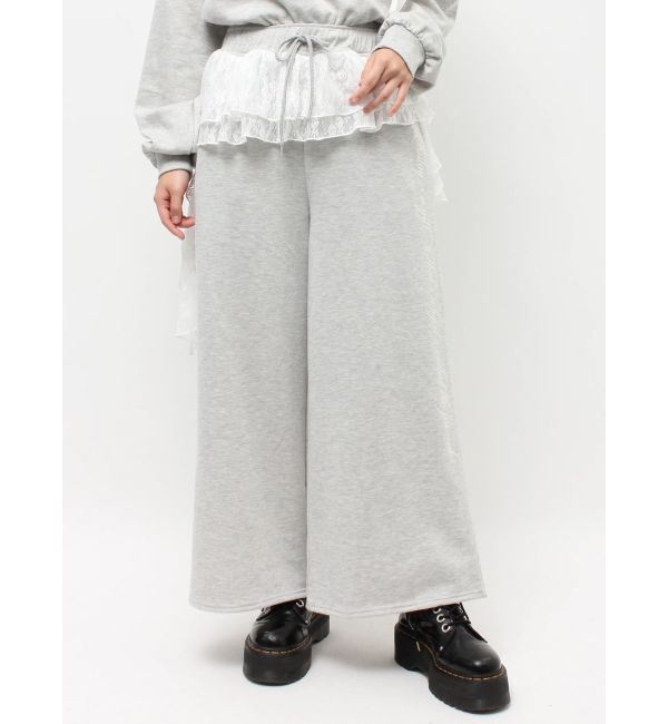 jouetie「レースドッキングスウェットパンツ【セットアップ対応】」|その他|