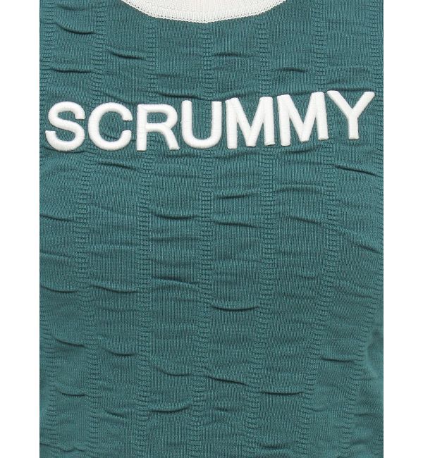 GYDA「SCRUMMYエンボーワッフルニットトップス」|ニット・セーター|