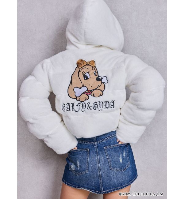 GYDA「GYDA&times;GALFY eco far superショートコート」|その他|