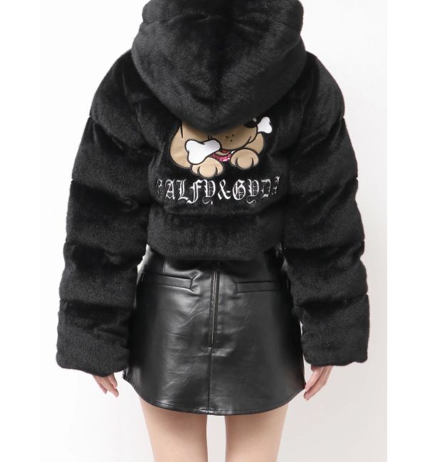 GYDA「GYDA&times;GALFY eco far superショートコート」|その他|