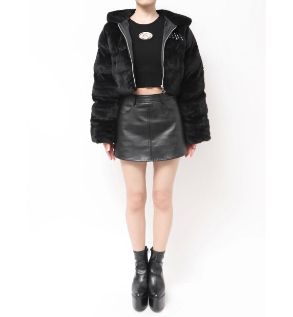 GYDA「GYDA&times;GALFY eco far superショートコート」|その他|