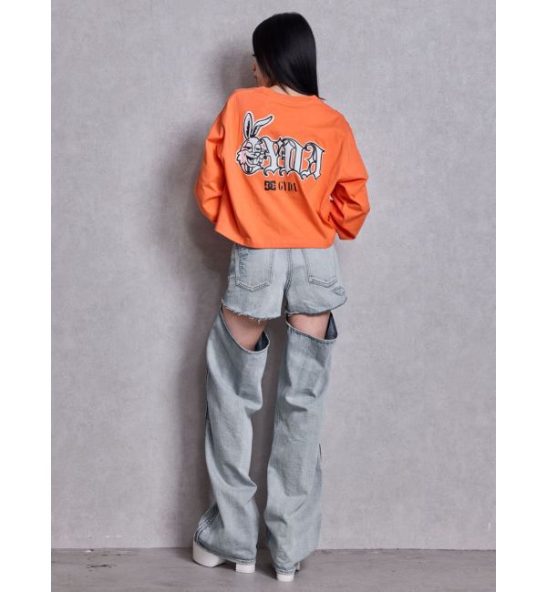 GYDA「GYDA&times;DC G BUNNYショートロンT」|Tシャツ・カットソー|