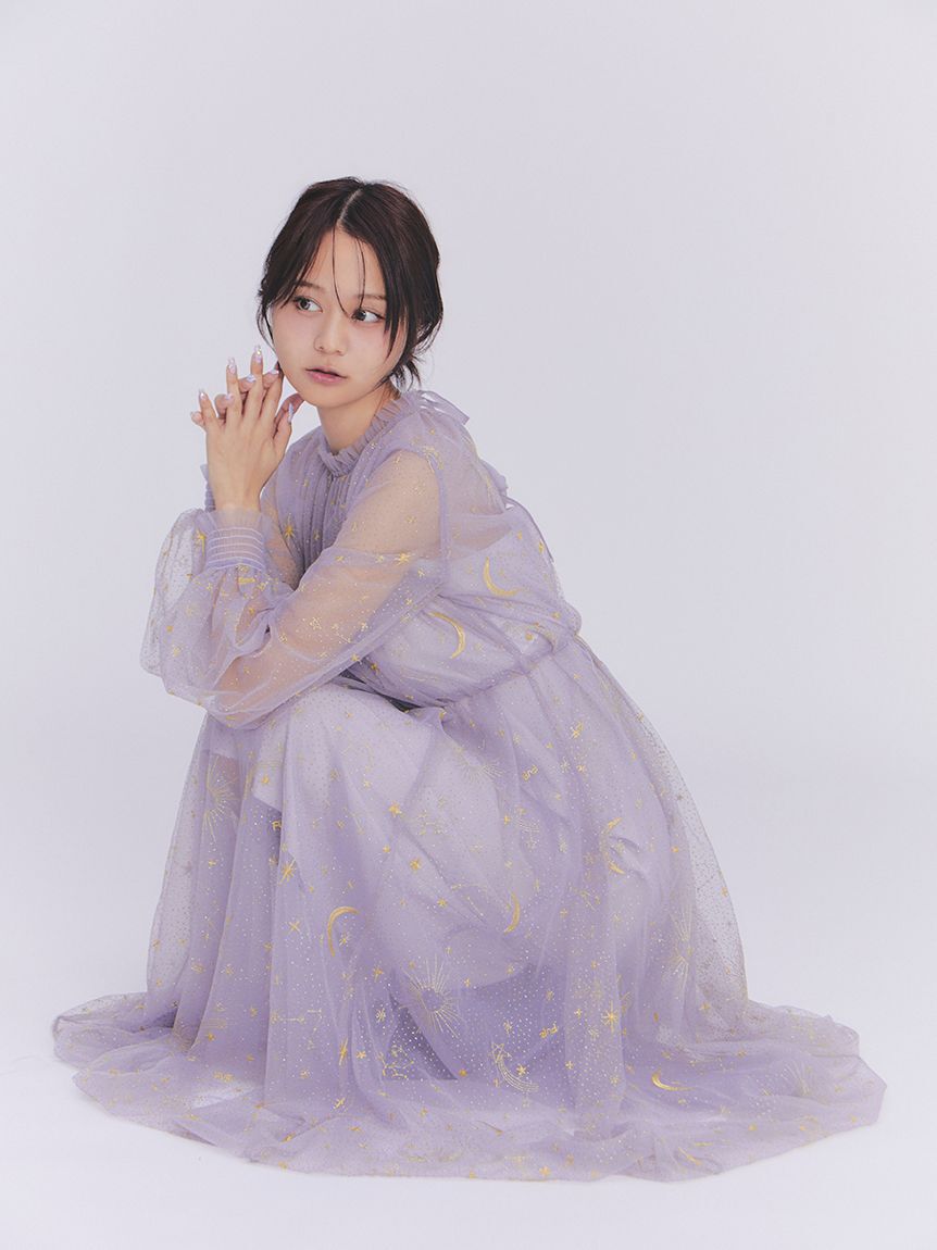 FURFUR「【限定サイズ】Twilightラメチュール刺繍ドレス」|ドレス|LGRY