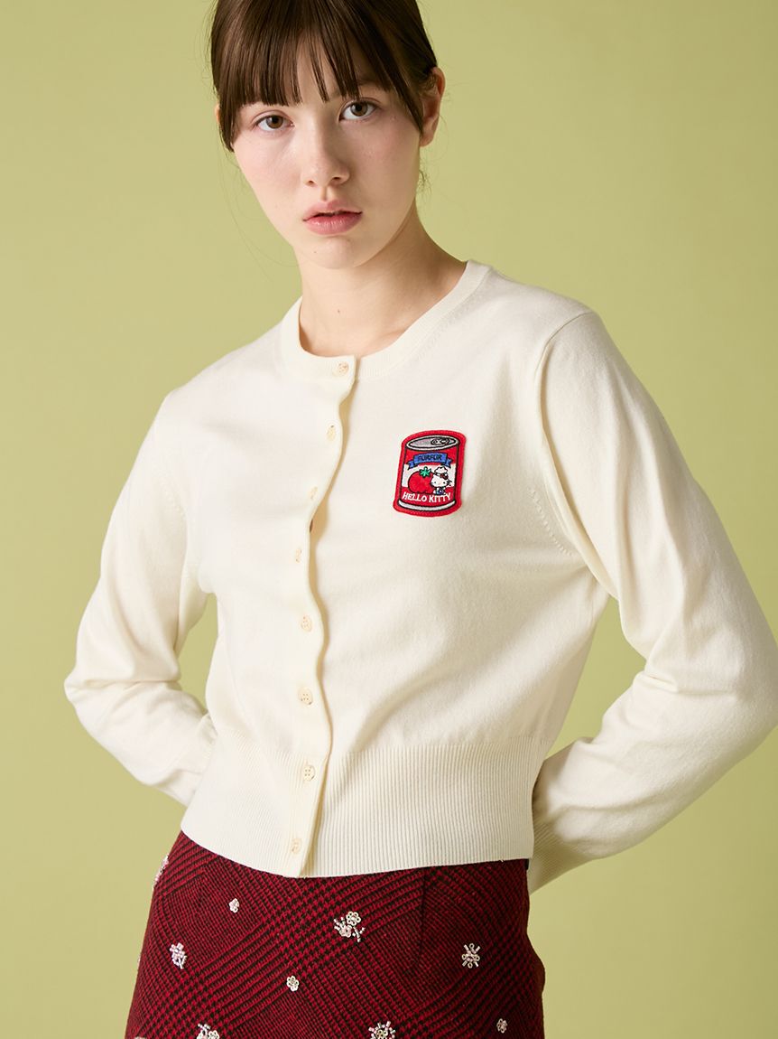 FURFUR「HELLO KITTYワッペンカーディガン」|カーディガン|