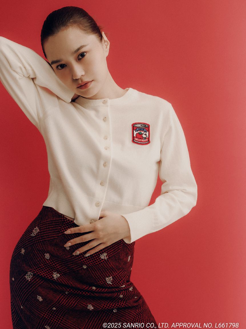 FURFUR「HELLO KITTYワッペンカーディガン」|カーディガン|