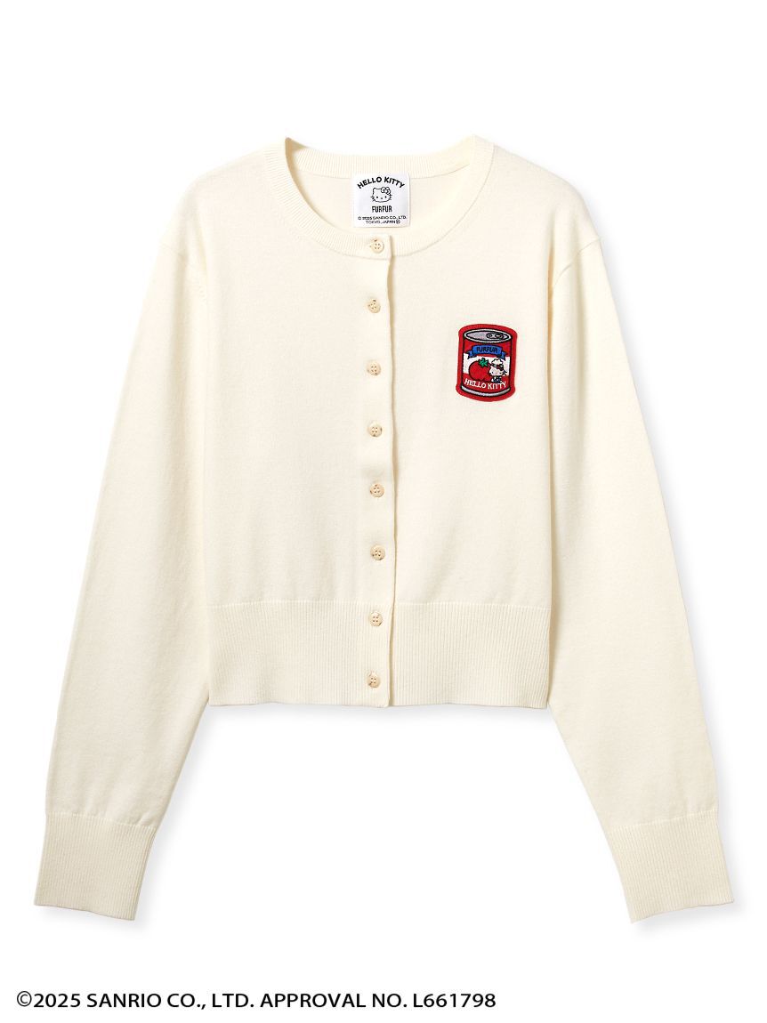 FURFUR「HELLO KITTYワッペンカーディガン」|カーディガン|