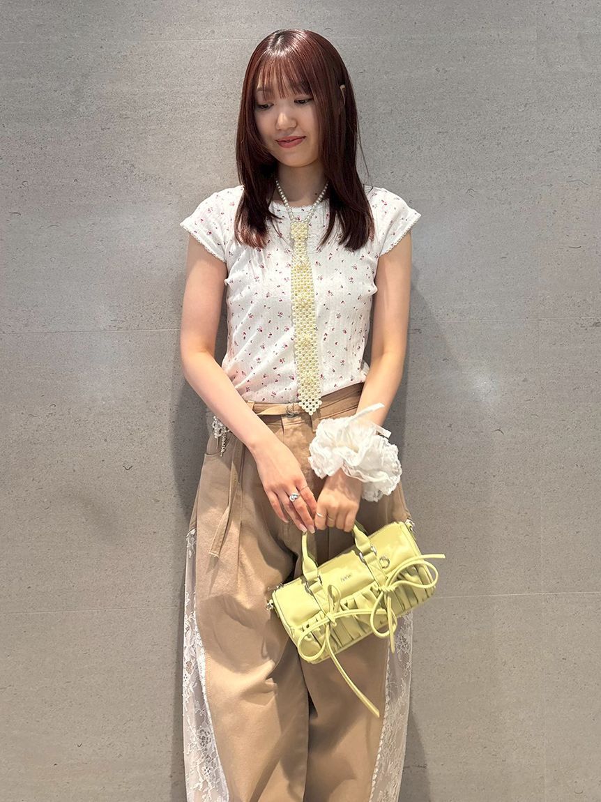 FURFUR「【限定カラー】レースコンビバレリーナシュシュ」|ヘアバンド|