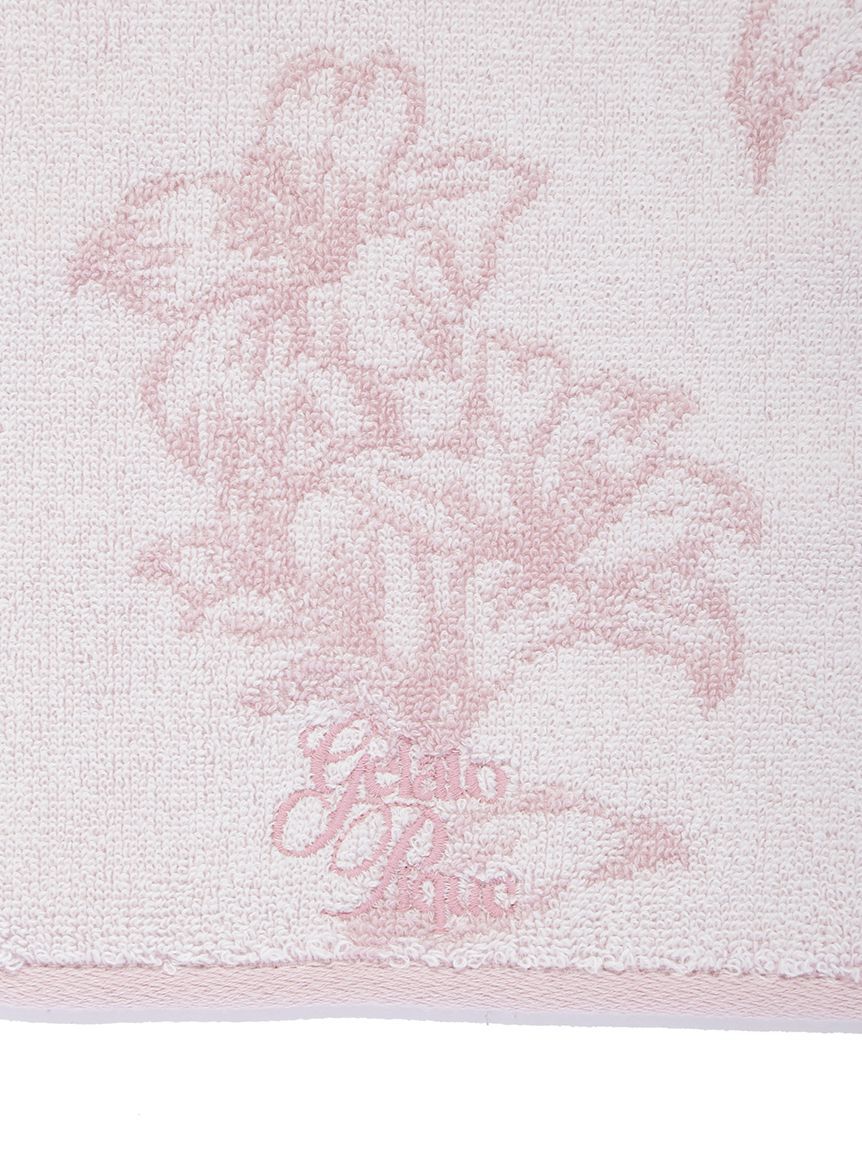 gelato pique「【母の日】フラワーハンドタオル」|ハンカチ|