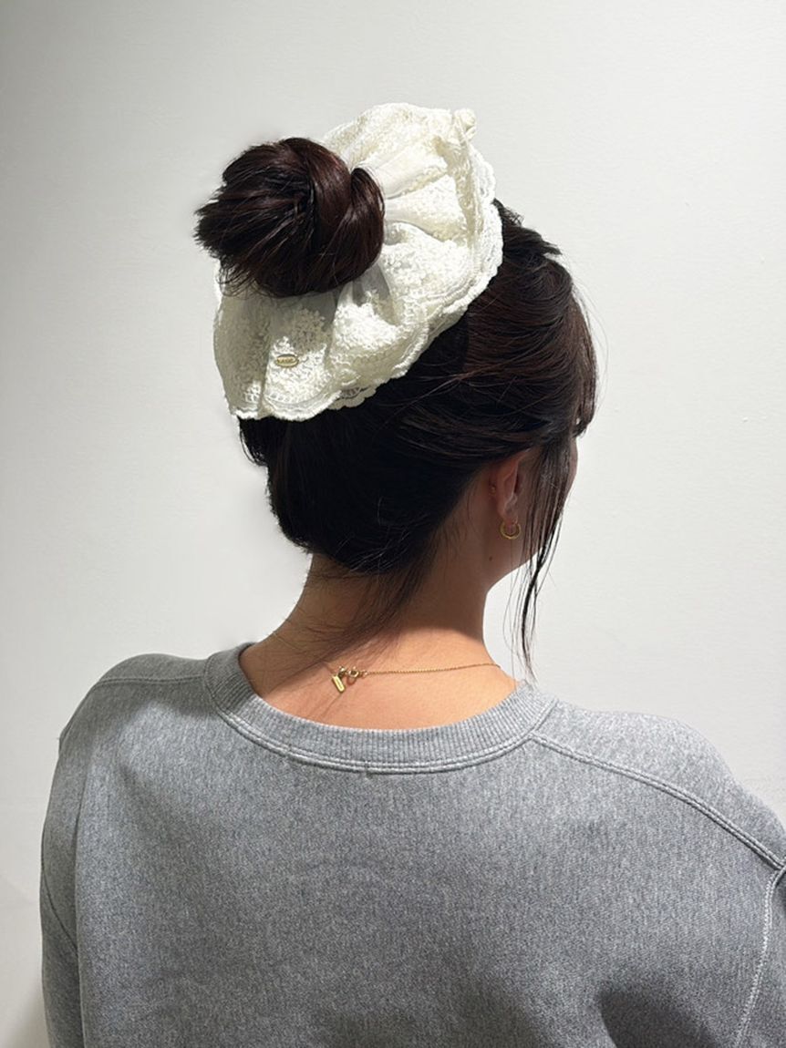 SNIDEL「レースシュシュ」|ヘアバンド|