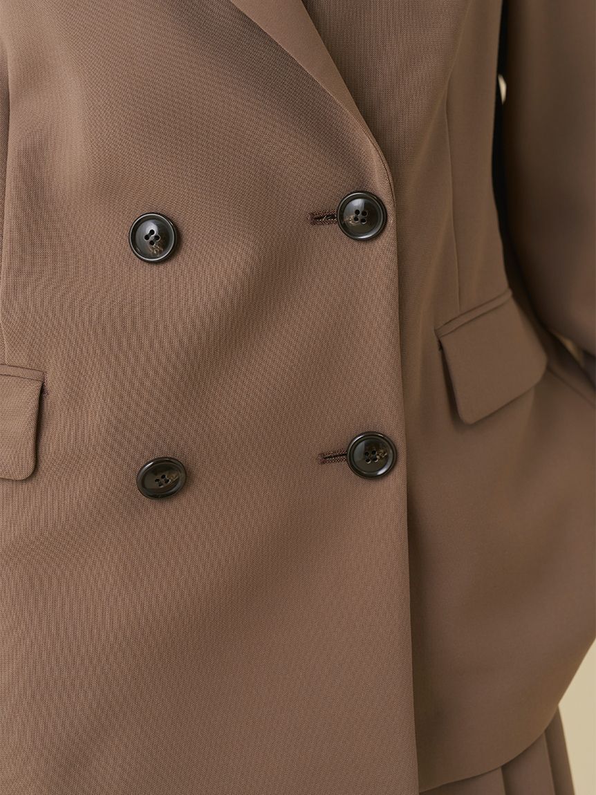 SNIDEL「【Washable】ジャケット」|ノーカラージャケット|