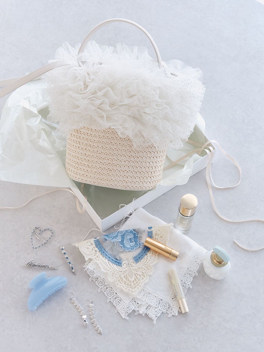 LILY BROWN「【限定カラー】2wayチュール切り替えバッグ」|ショルダー・メッセンジャー|