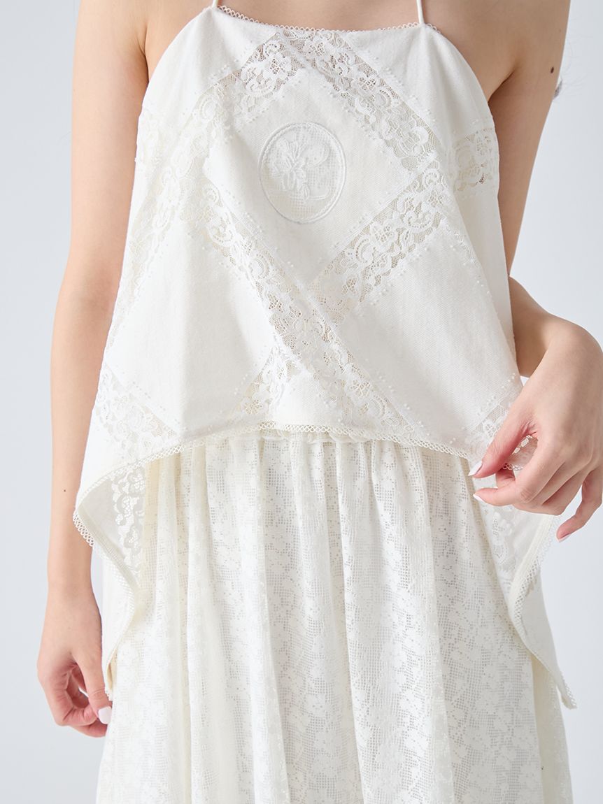 LILY BROWN「コットンレースワンピース」|ワンピース|