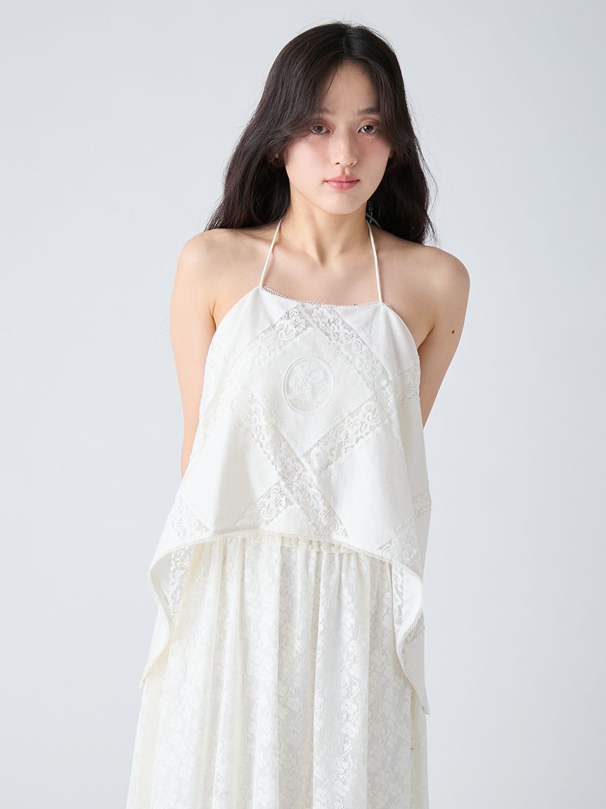 LILY BROWN「コットンレースワンピース」|ワンピース|