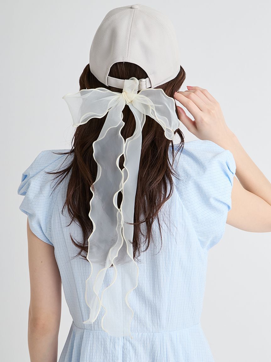 CELFORD「【CELFORD|NEW ERA(R)】コラボシアーリボン付きキャップ」|キャップ・キャスケット|