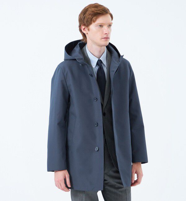 MACKINTOSH PHILOSOPHY「3層ブロードボンディング WELLINGTON HOOD short「ウェリントンフードショート」」|その他|ブルー