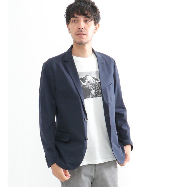 IKKA LOUNGE「モックロディーテーラードジャケット」|テーラードジャケット|