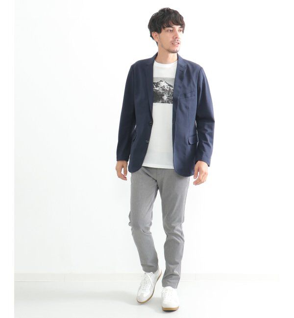 IKKA LOUNGE「モックロディーテーラードジャケット」|テーラードジャケット|