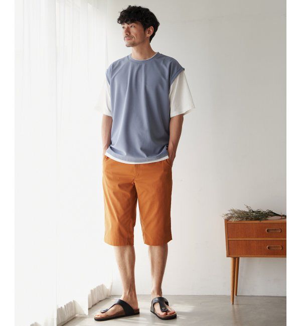 ikka「【接触冷感／吸水速乾】マルチファンクションベストT【親子おそろい】」|Tシャツ・カットソー|