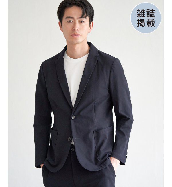 IKKA LOUNGE「【雑誌MonoMax4月号掲載】GOKUラクワークソッカンカノコJKT」|テーラードジャケット|