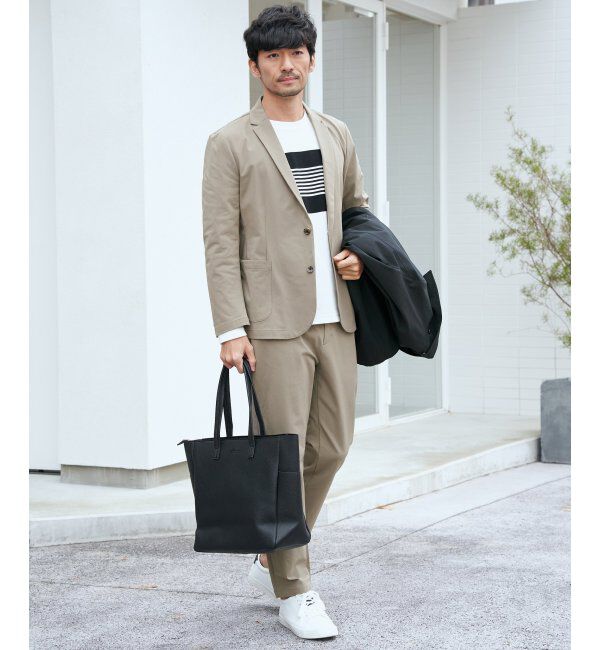 IKKA LOUNGE「【雑誌MonoMax4月号掲載】GOKUラクワークソッカンカノコJKT」|テーラードジャケット|