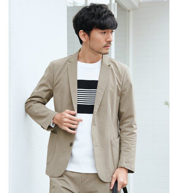 IKKA LOUNGE「【雑誌MonoMax4月号掲載】GOKUラクワークソッカンカノコJKT」|テーラードジャケット|