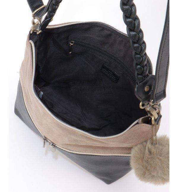 ikka「バイカラー2WAYジップショルダーバッグ」|その他|