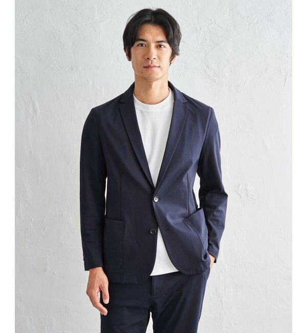 IKKA LOUNGE「【雑誌MonoMax4月号掲載】GOKU楽ワークポンチジャケット「小泉孝太郎さん着用モデル」」|テーラードジャケット|