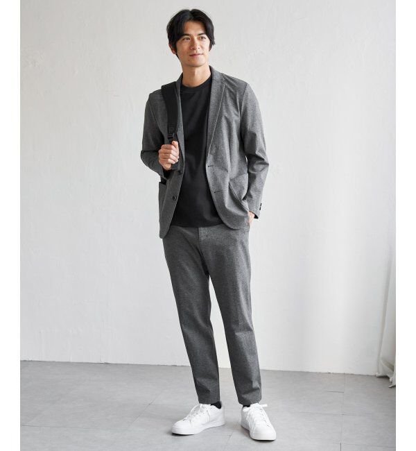 IKKA LOUNGE「【雑誌MonoMax4月号掲載】GOKU楽ワークポンチジャケット「小泉孝太郎さん着用モデル」」|テーラードジャケット|