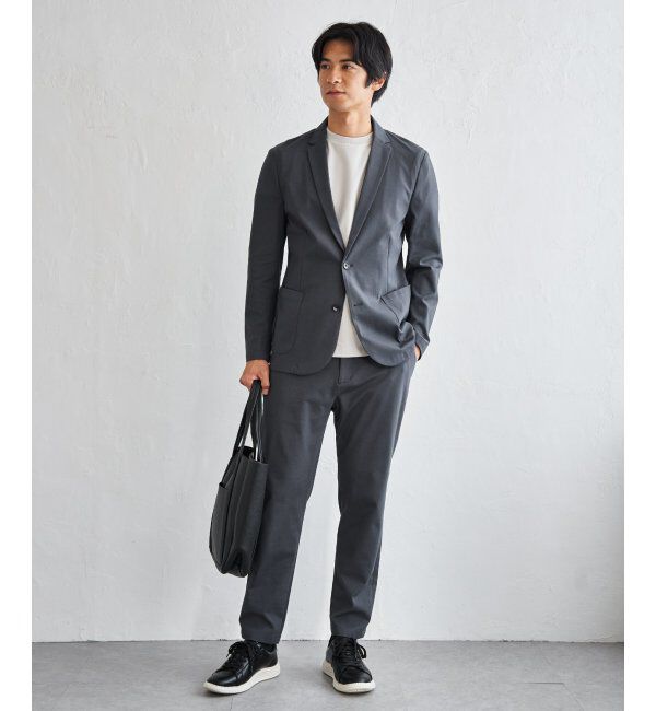 IKKA LOUNGE「【雑誌MonoMax4月号掲載】GOKU楽ワークポンチジャケット「小泉孝太郎さん着用モデル」」|テーラードジャケット|