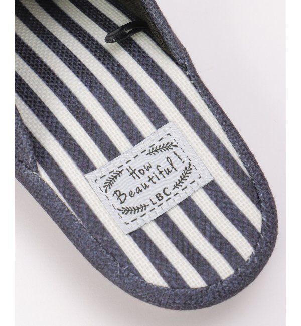 Lbc with Life「SOUFIT デニムライクスリッパ」|ルームシューズ|