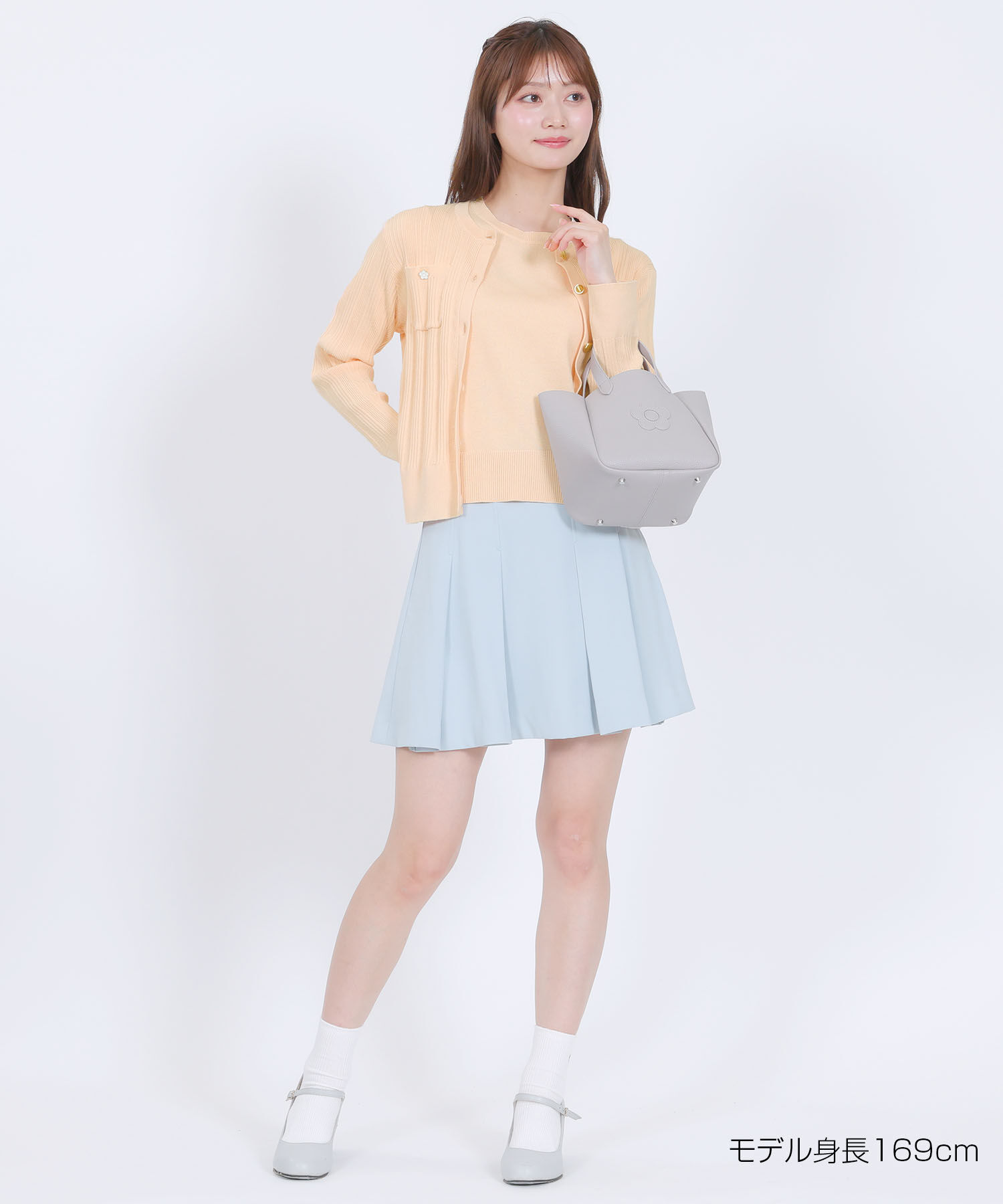 MARY QUANT「ゴールドボタン アンサンブル」|カーディガン|