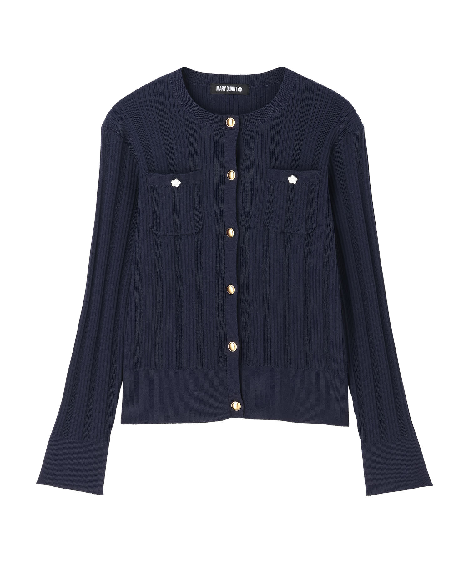 MARY QUANT「ゴールドボタン アンサンブル」|カーディガン|