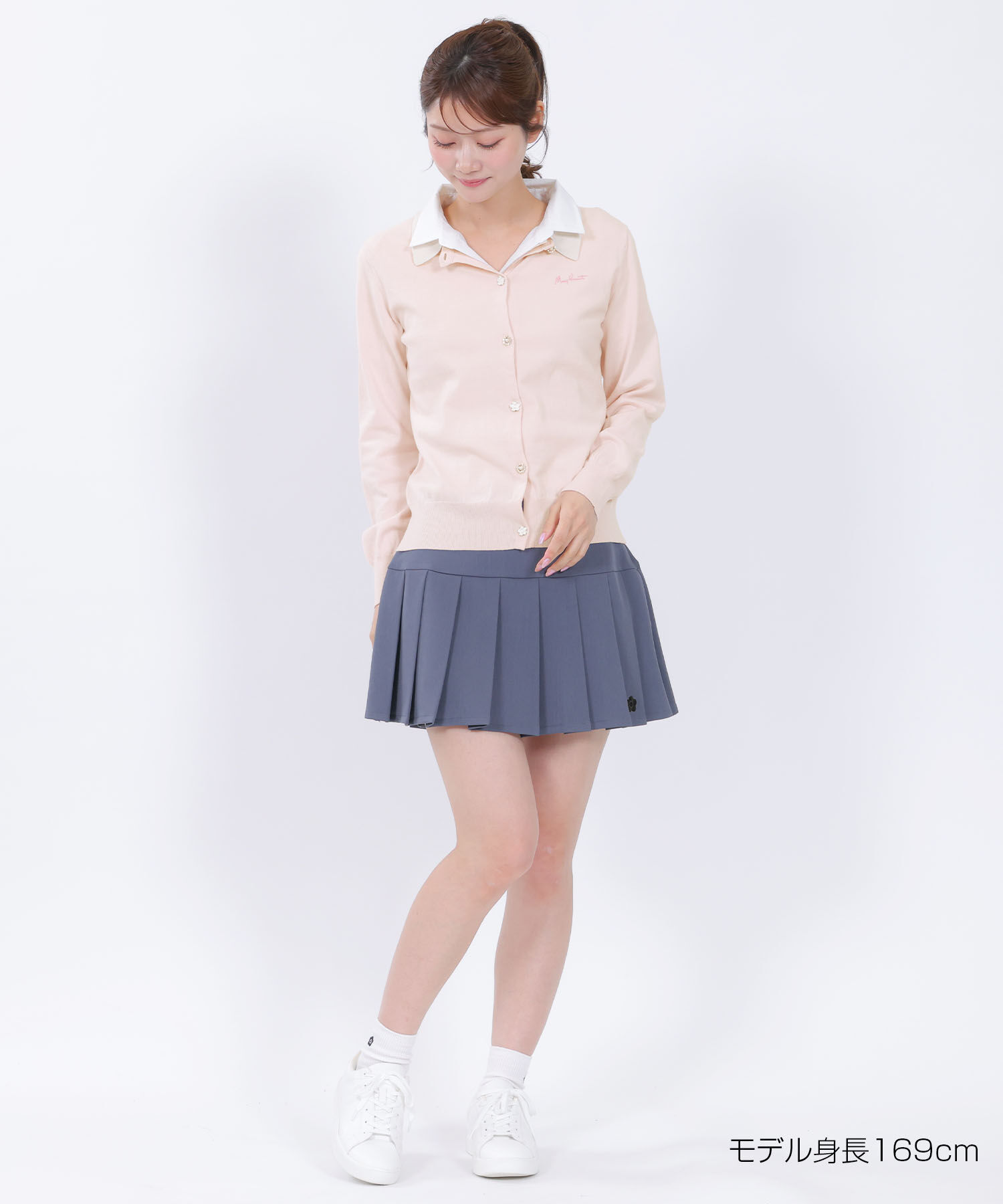 MARY QUANT「ビジューボタン カーディガン」|カーディガン|