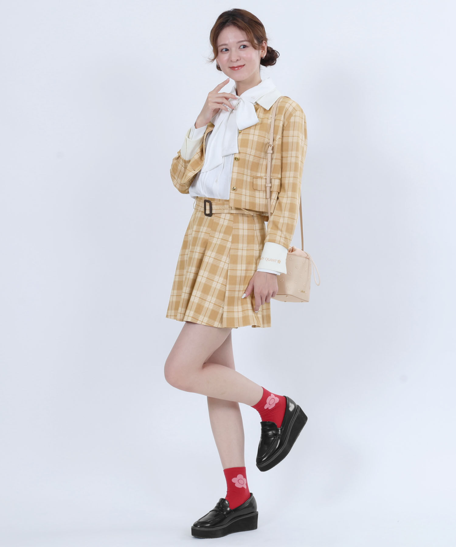 MARY QUANT「デイジーポイント ソックス」|ソックス|