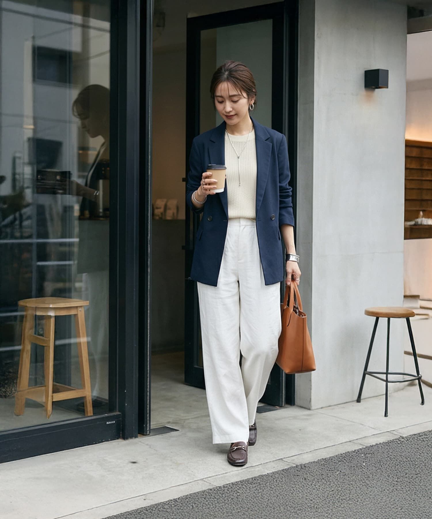 STYLE DELI「【DELI by】ノットラインY字ステンレスネックレス」|ネックレス|