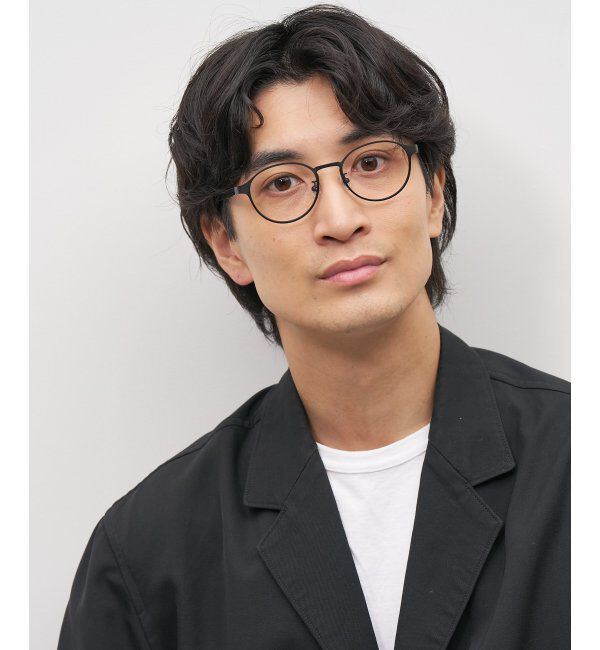  「ボストン型 メガネ 大人可愛い オフィスカジュアル /TRAD PATTERNS  レンズ交換券付」|メガネ|