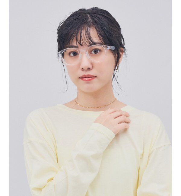  「ボストン型 メガネ【SNAP GRIP搭載】 スポーツ 運動用｜ズレ落ち防止｜伊達メガネ  レンズ交換券付」|メガネ|