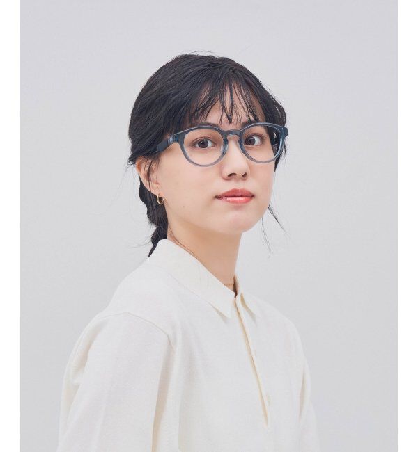  「ボストン型 メガネ【SNAP GRIP搭載】 スポーツ 運動用｜ズレ落ち防止｜伊達メガネ  レンズ交換券付」|メガネ|