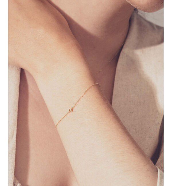 ete「K18YG プチ ブレスレット」|ブレスレット・バングル|