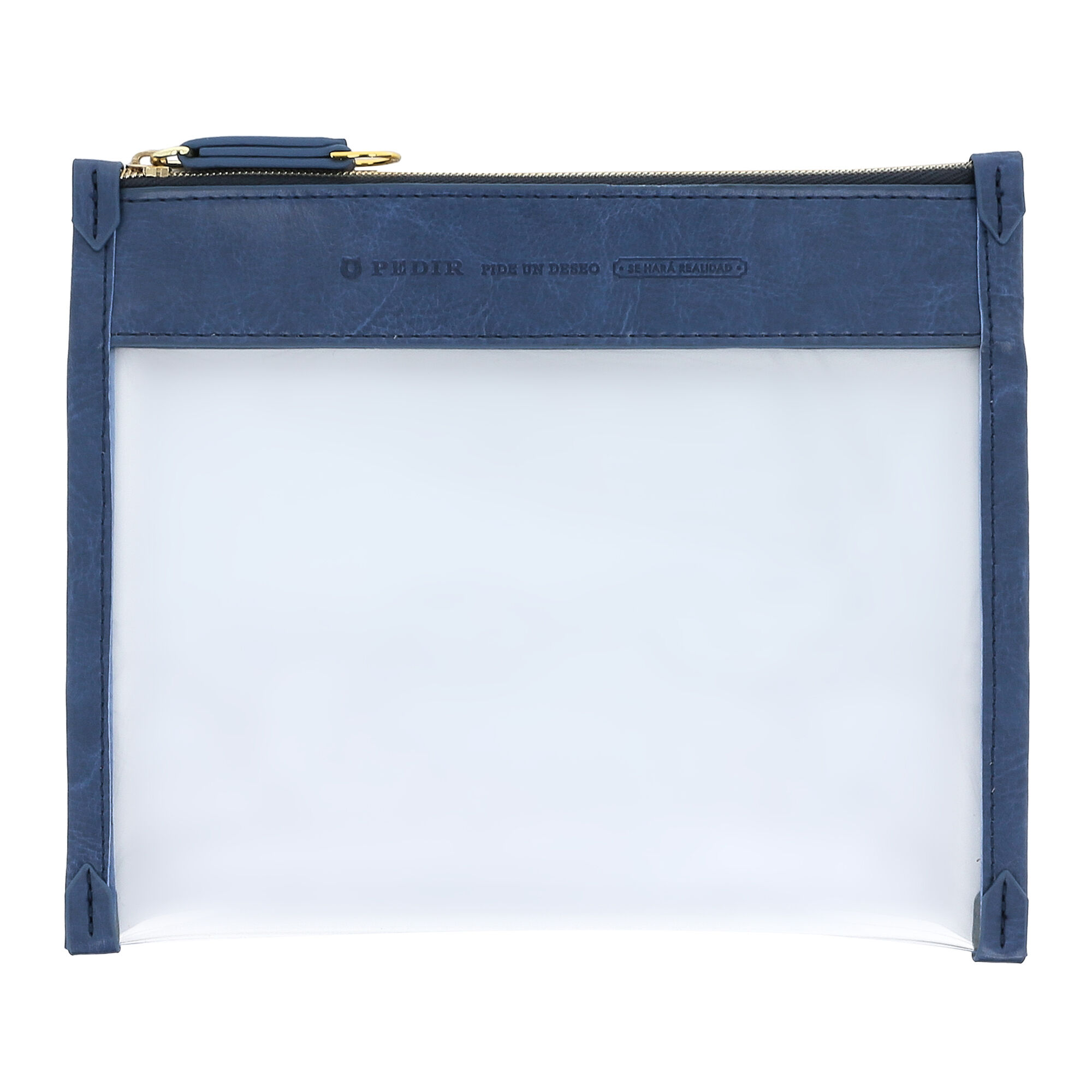 PEDIR「PEDIR(ペディール) ネブラスカ クリアポーチ M」|ポーチ|ネイビー
