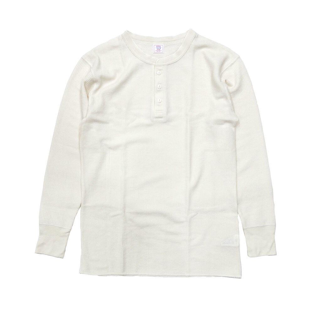 BACKYARD FAMILY「JEMORGAN パックTシャツ 通販 JC189-52S ワッフル ロンT サーマル」|Tシャツ・カットソー|ホワイト2