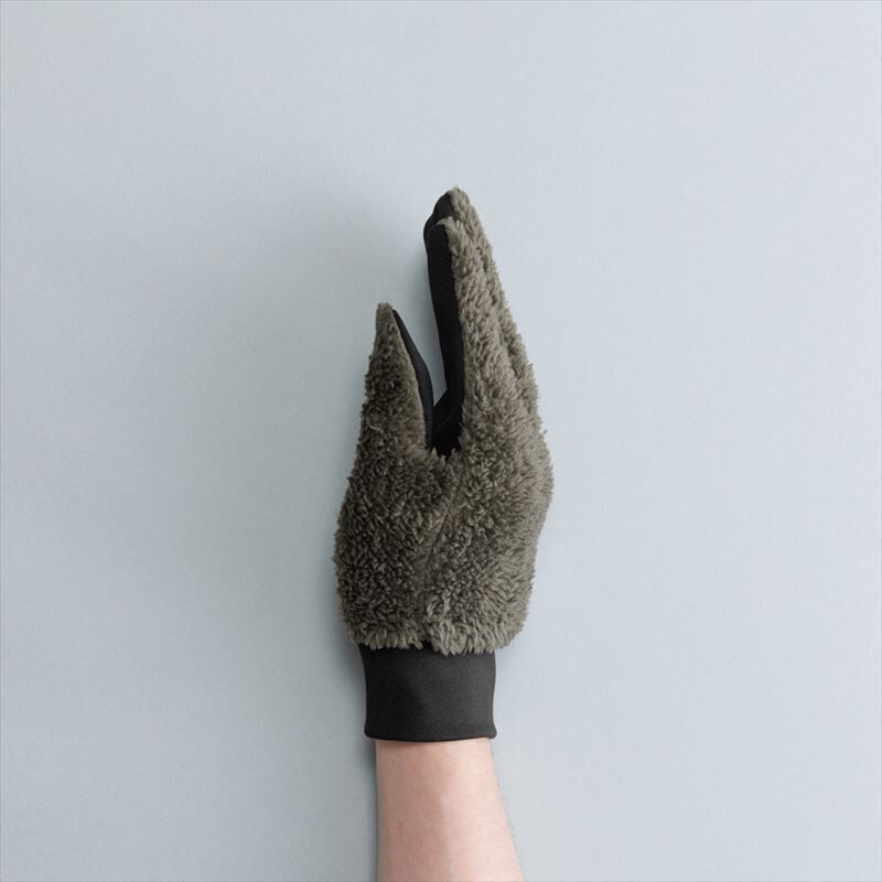 BACKYARD FAMILY「クロダ 手袋 メンズ 通販 グローブ 手ぶくろ 防寒 暖かい おしゃれ シンプル パイルコンビ」|手袋|