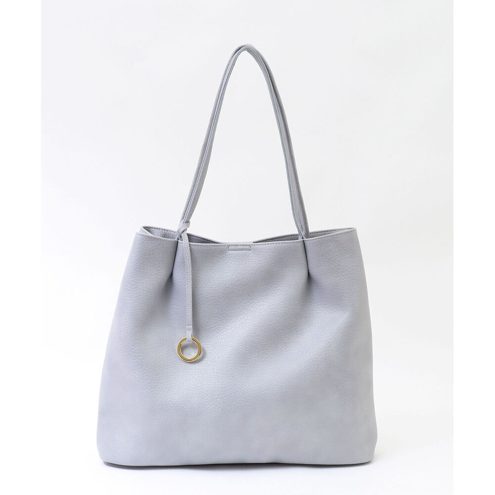 BACKYARD FAMILY「クーコ トートバッグ COOCO 通販 ショルダーバック バッグ バック ママバッグ」|トートバッグ|グレー1