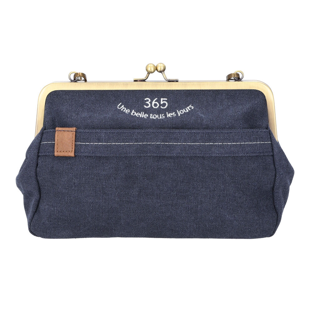 BACKYARD FAMILY「ショルダーバッグ がま口 通販 レディース 斜めがけ 大人 小さめ 2way ポーチ ショルダー」|ショルダー・メッセンジャー|ブルー1