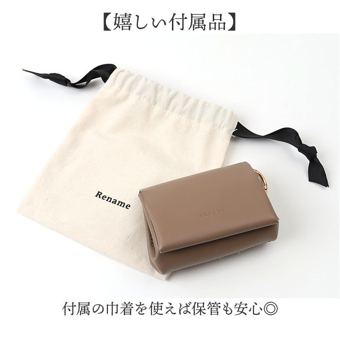 BACKYARD FAMILY「Rename 財布 革 二つ折り 通販 リネーム RPL24050 二つ折り財布 ミニ財布 革財布」|財布|