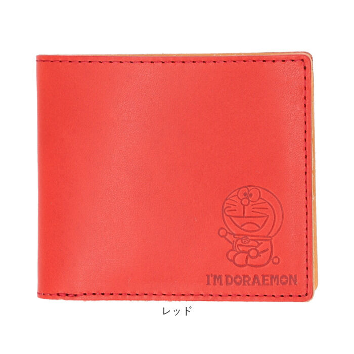 BACKYARD FAMILY「ドラえもん 財布 dor-53 通販 日本製 栃木レザー 姫路レザー 二つ折り財布 本革財布」|財布|