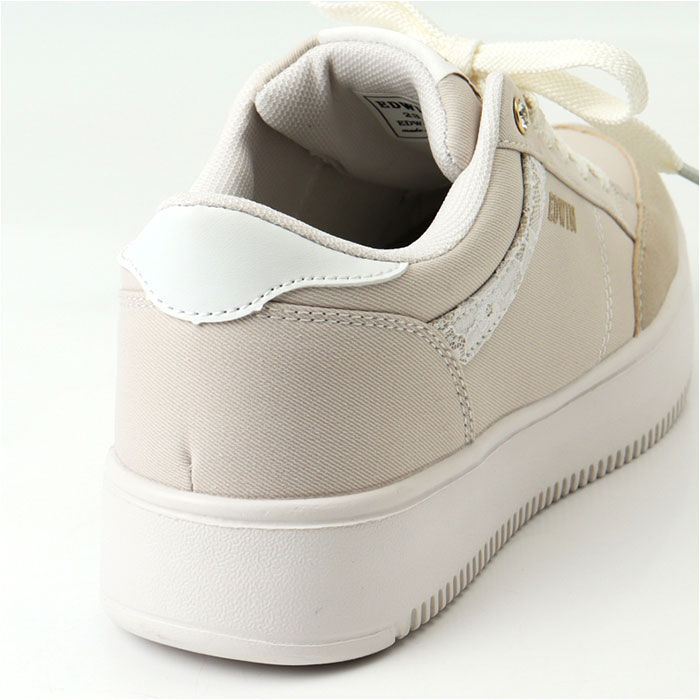 BACKYARD FAMILY「EDWIN レディーススニーカー 厚底 通販 エドウィン シューズ おしゃれ かわいい スニーカー」|スリッポン|