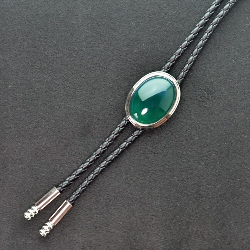 BACKYARD FAMILY「ループタイ パワーストーン 通販 ループ タイ 紐ネクタイ ネックレス ポーラータイ ボロタイ」|その他|グリーン1